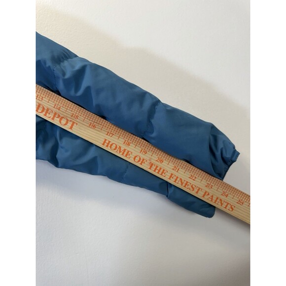 LL BEAN WOMEN CLASSIC PURPLE GOOSE DOWN WINTER WARMER Puffer COAT PARKA Blue L - Picture 3 of 13